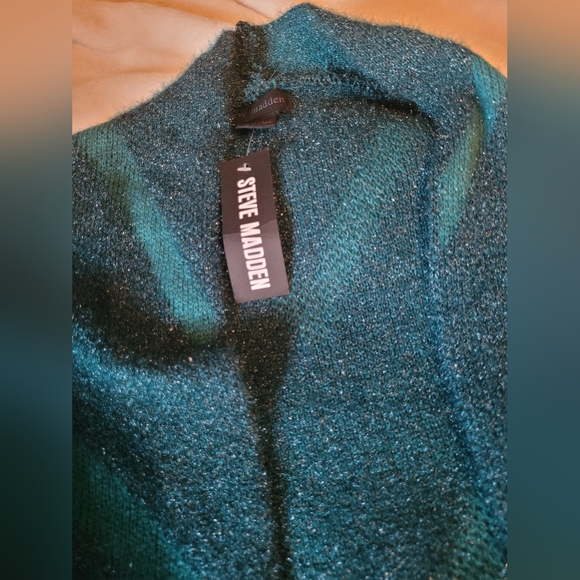 NWT Steve madden Green cardigan - Picture 4 of 4